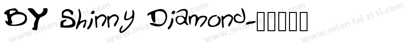 BY Shinny Diamond字体转换